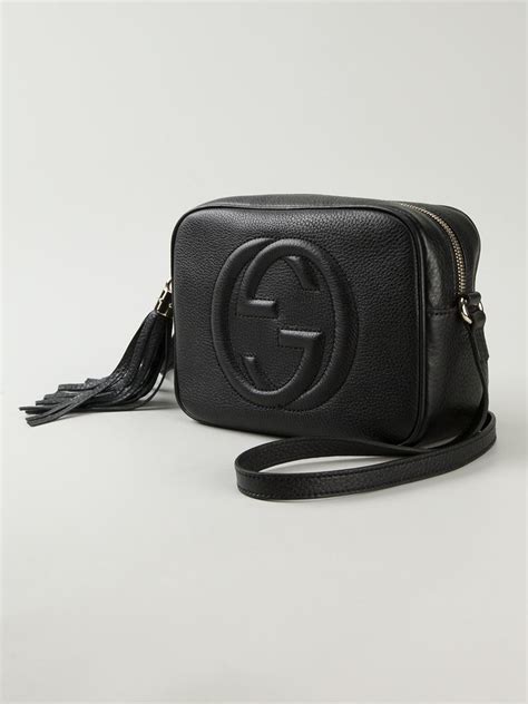 black crossbody bag gucci